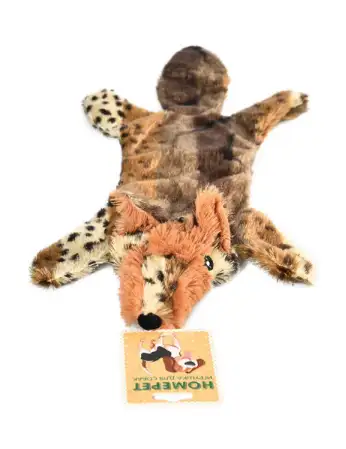 Купить homepet игрушка для собак волк, с пищалкой и шуршащим эффектом, плюш
