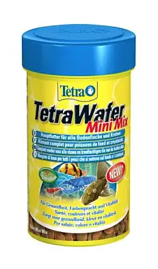 TetraWaferMix Mini корм в мини-чипсах для всех мелких донных рыб