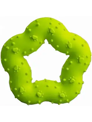 Homepet игрушка для собак звездочка зеленая