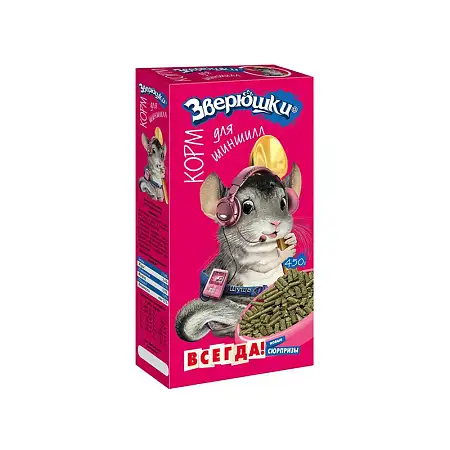 Купить ЗООМИР Зверюшки Сухой корм для шиншилл